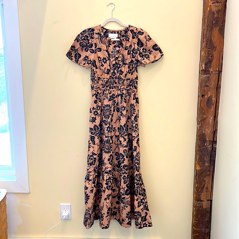 Anthropologie floral dress